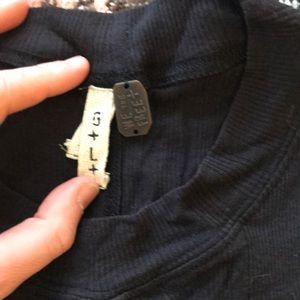 We The Free Tops - Long black Tank- Free People We The Free Tops - Long black Tank- Free People